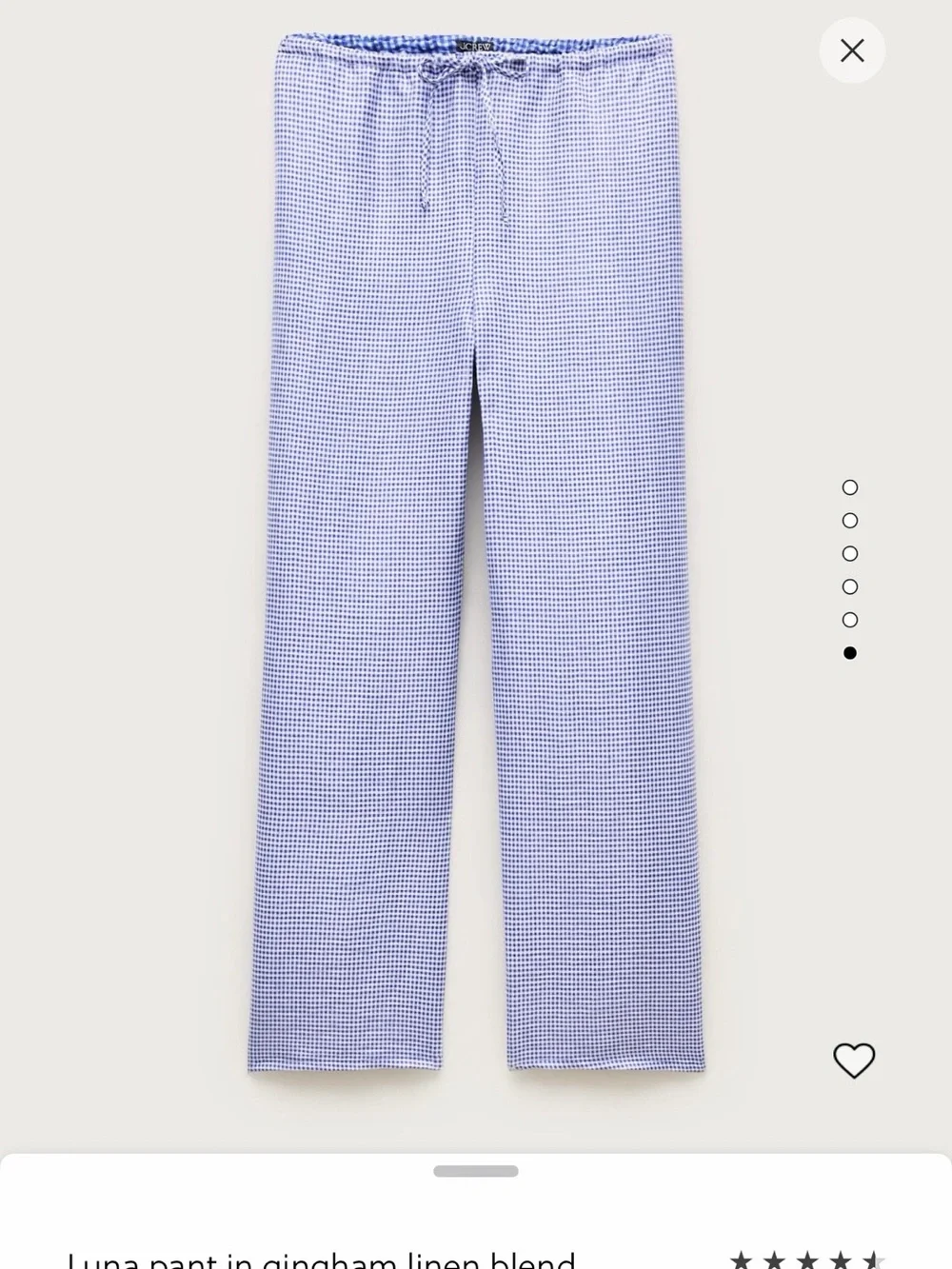 J. Crew Luna Pant